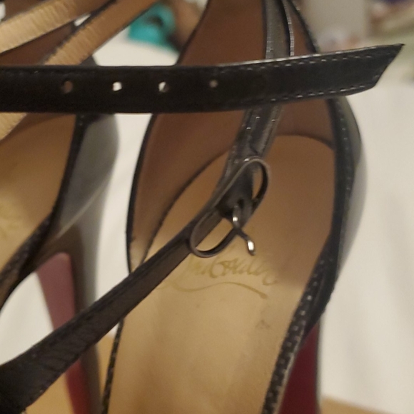 Carlota  160 veau vel/patent  authentic CL 38.5 - Picture 9 of 16